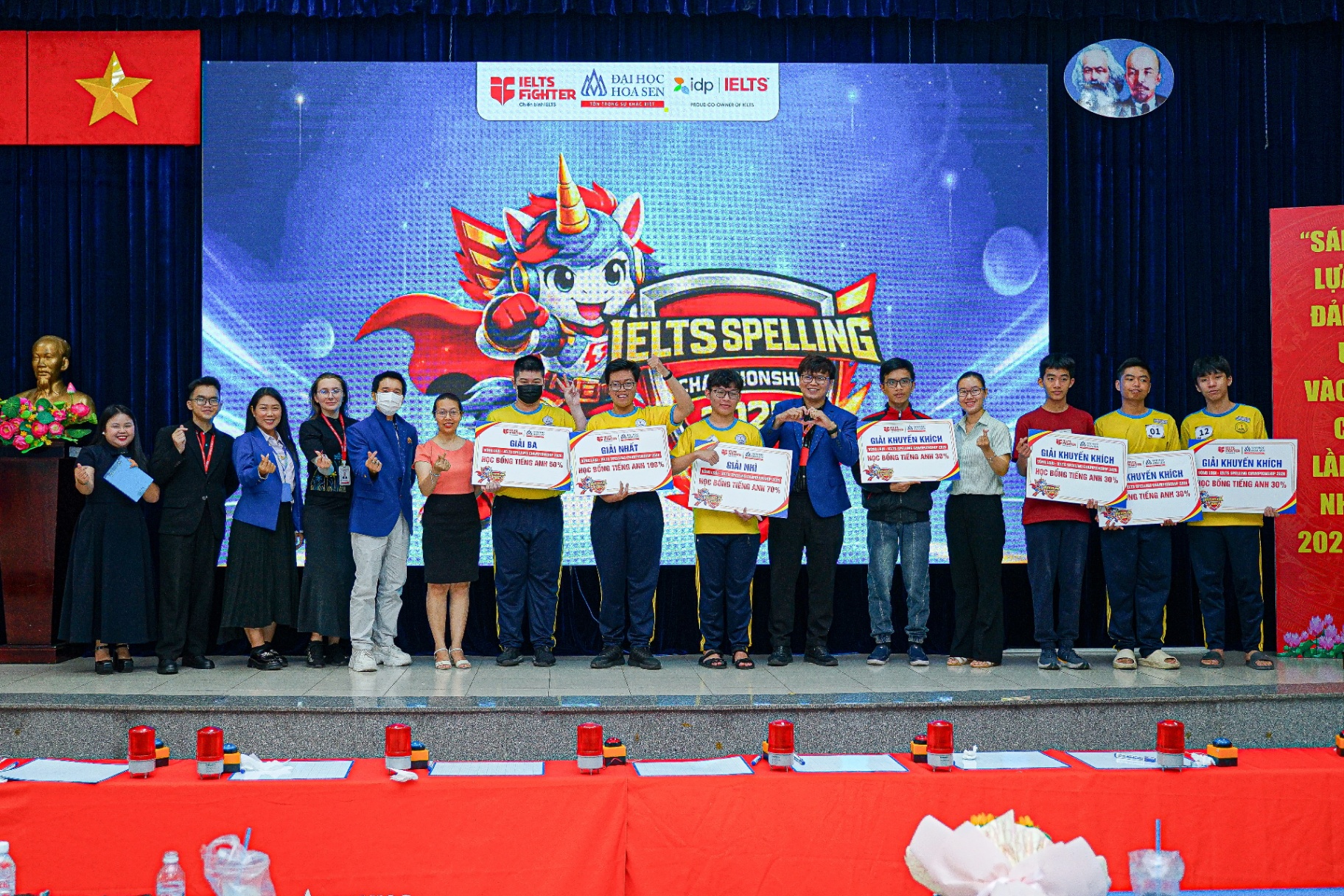 Kick-off Vòng Loại IELTS Spelling Championship tại THPT Chu Văn An